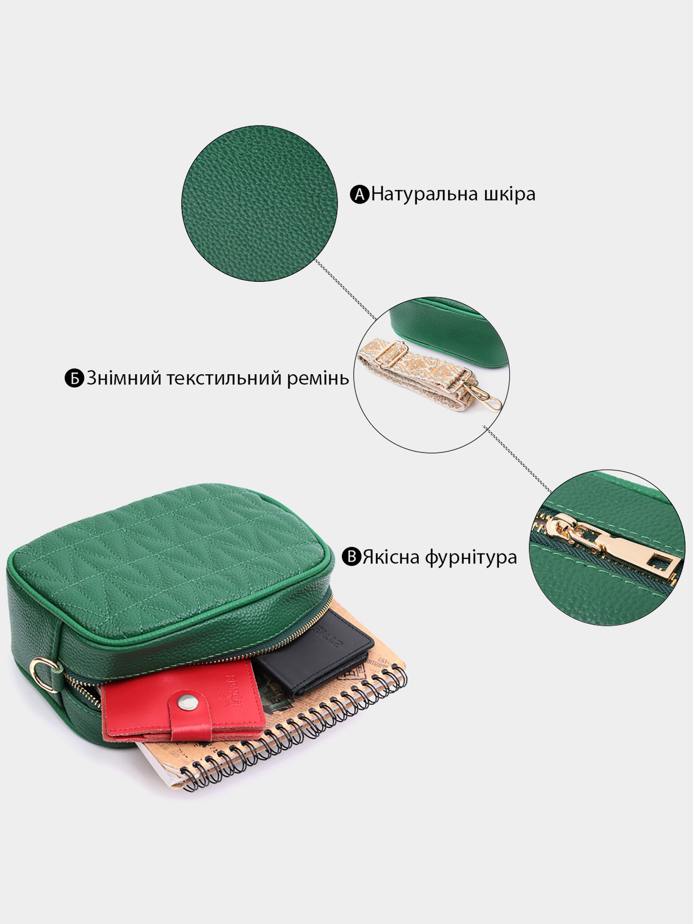 Кросс-боди Vintage модель bag24_22613 Фото