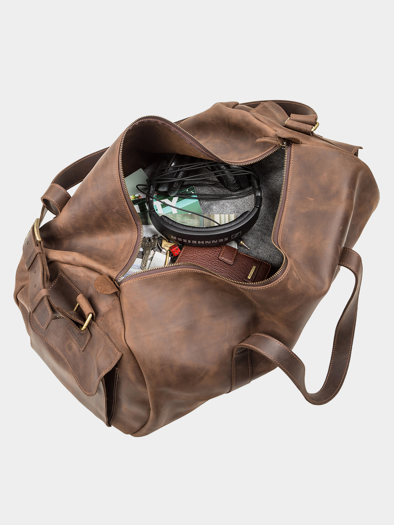 Дорожная сумка Grande Pelle модель bag24_11045 Фото