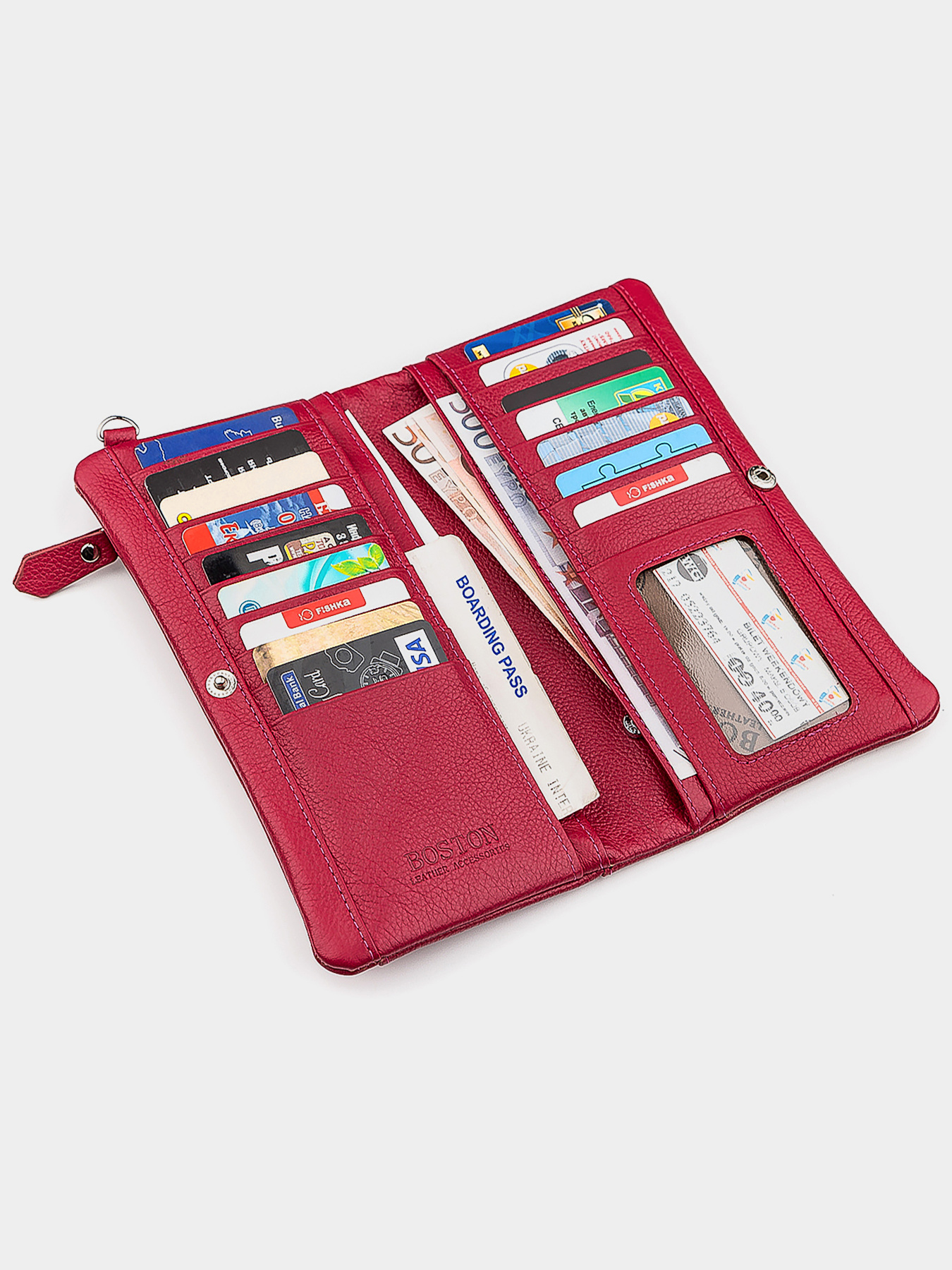 Кошелек Boston Leather Accessories модель bag24_18470 Фото