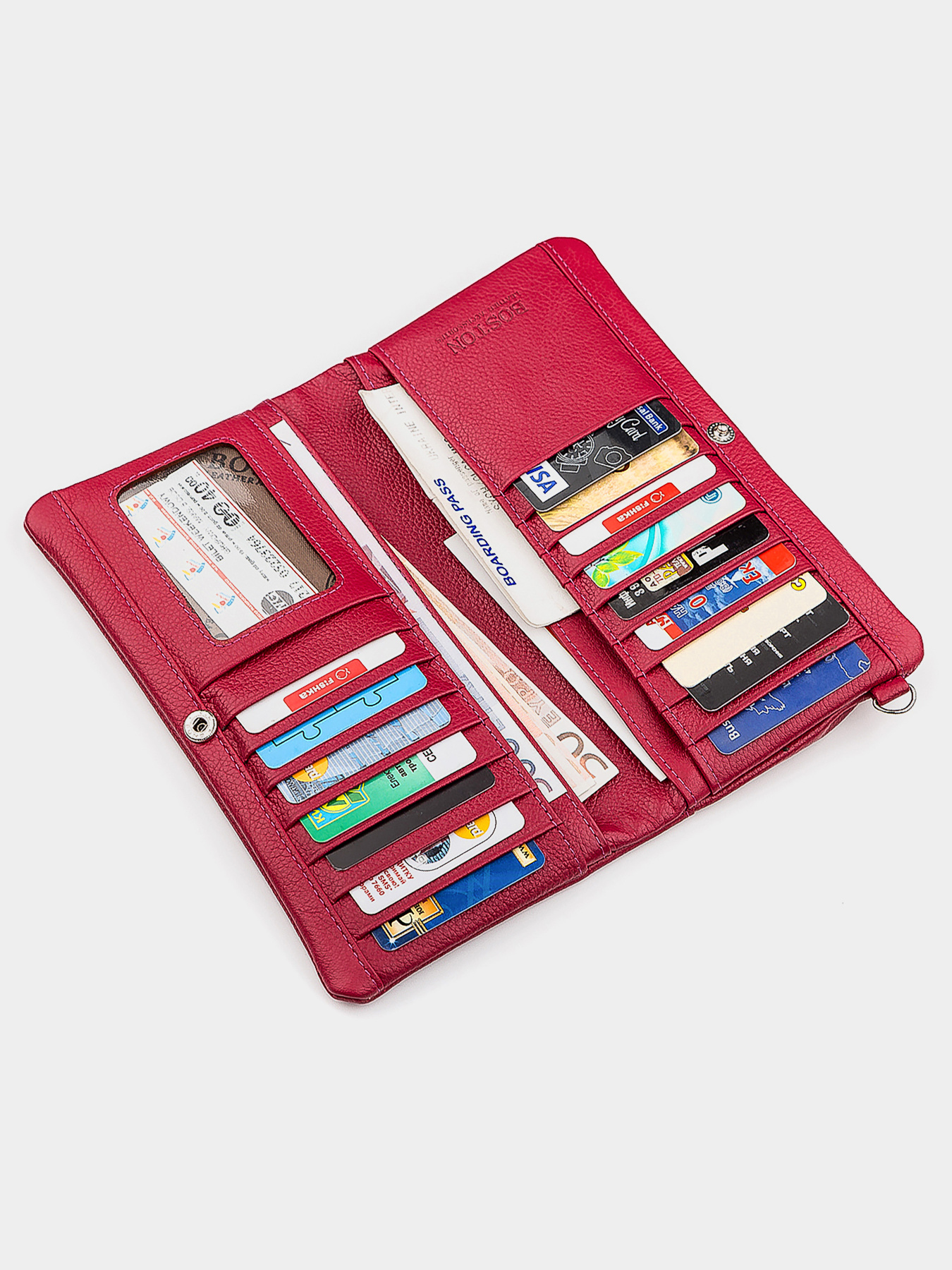 Кошелек Boston Leather Accessories модель bag24_18470 Фото