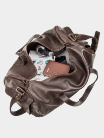 Дорожная сумка Grande Pelle модель bag24_11044 Фото