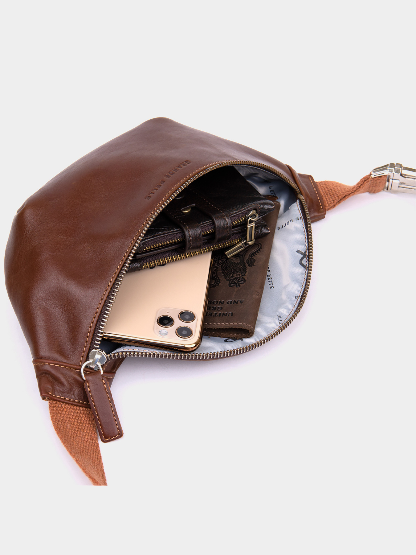 Поясная сумка Grande Pelle модель bag24_11315 Фото