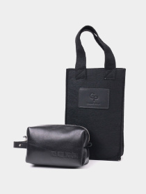 Небольшая Органайзер-косметичка из гладкой кожи на молнии Grande Pelle модель bag24_16761 Фото