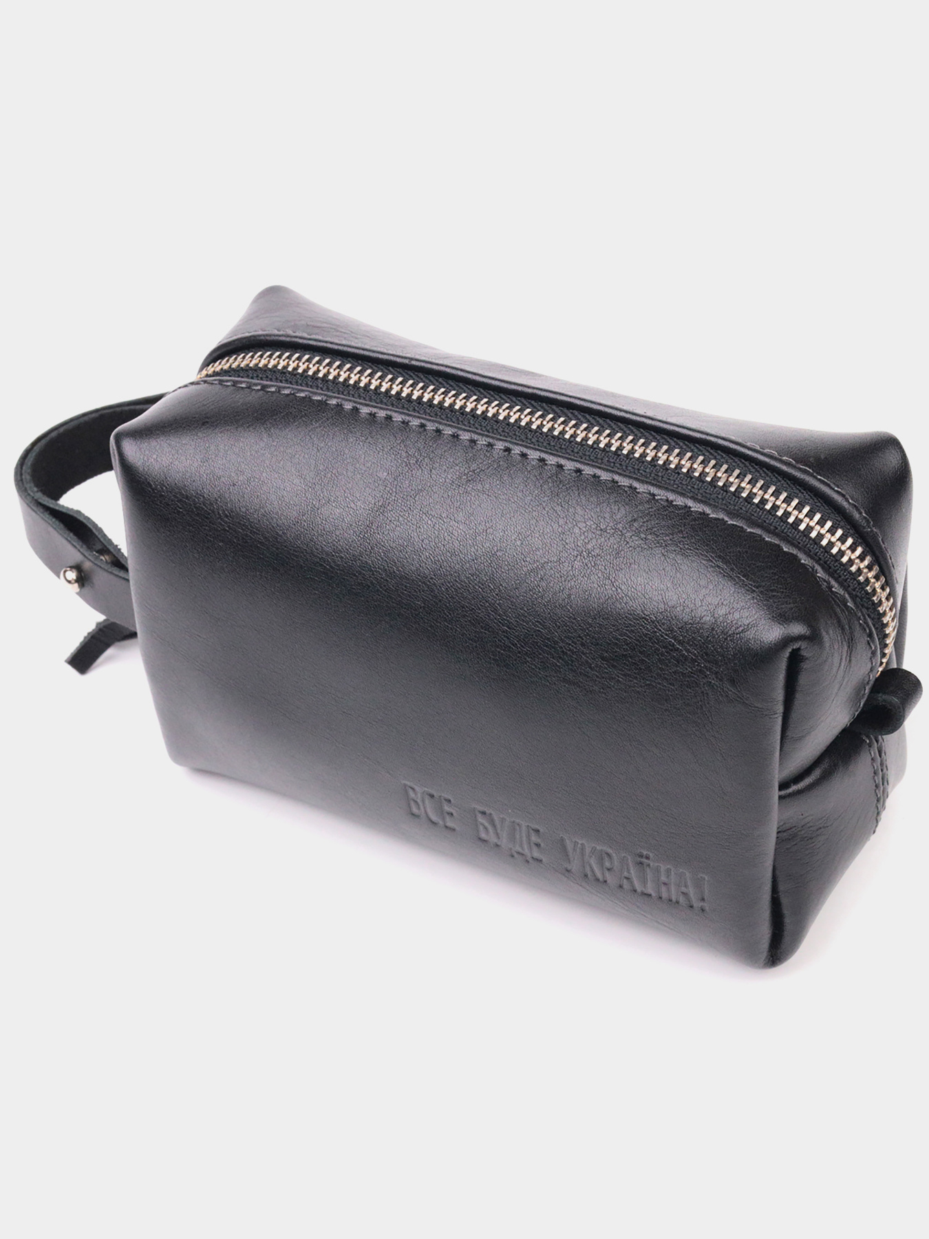 Небольшая Органайзер-косметичка из гладкой кожи на молнии Grande Pelle модель bag24_16761 Фото