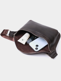 Поясная сумка Grande Pelle модель bag24_22814 Фото