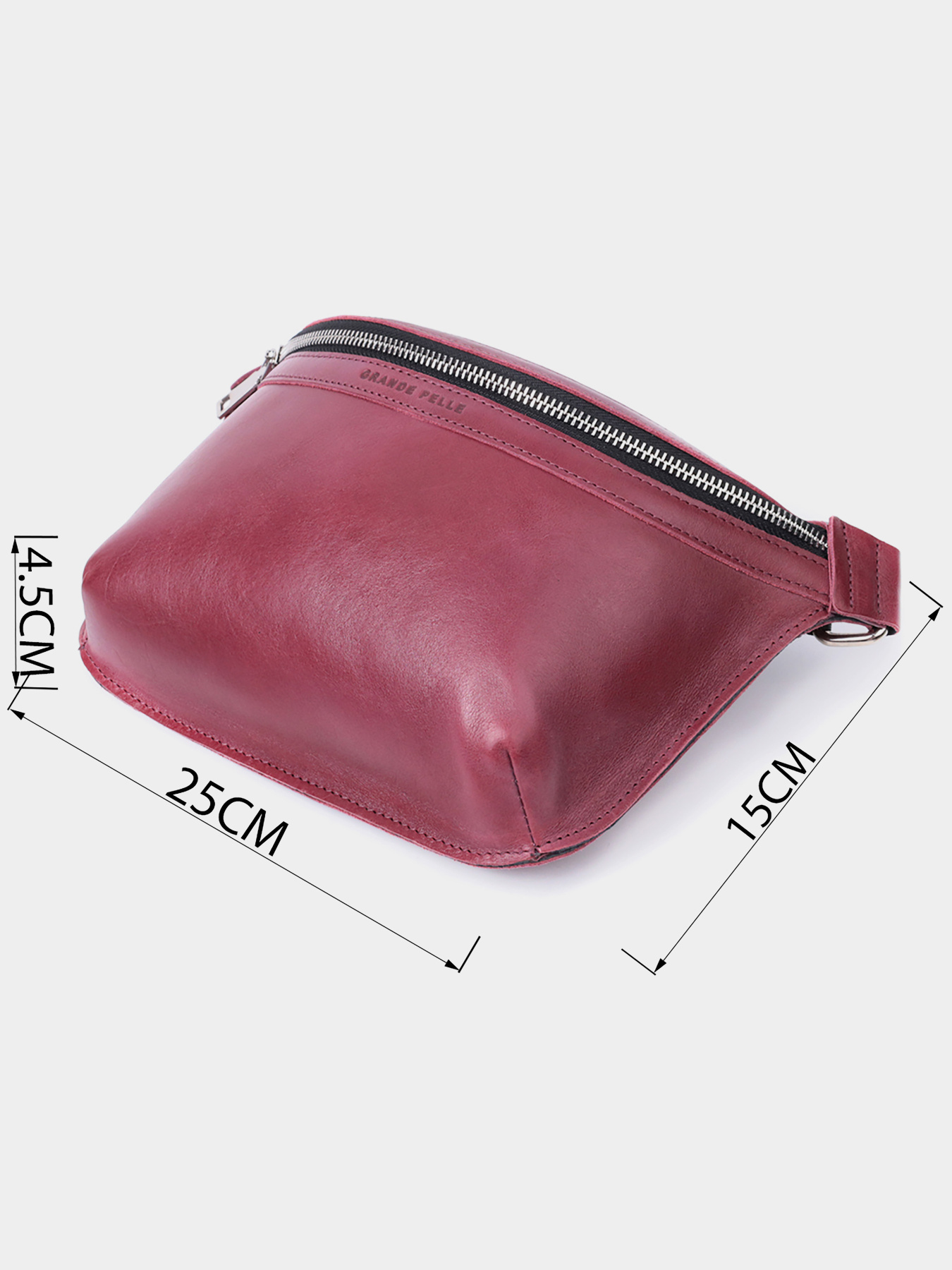 Поясная сумка Grande Pelle модель bag24_22815 Фото