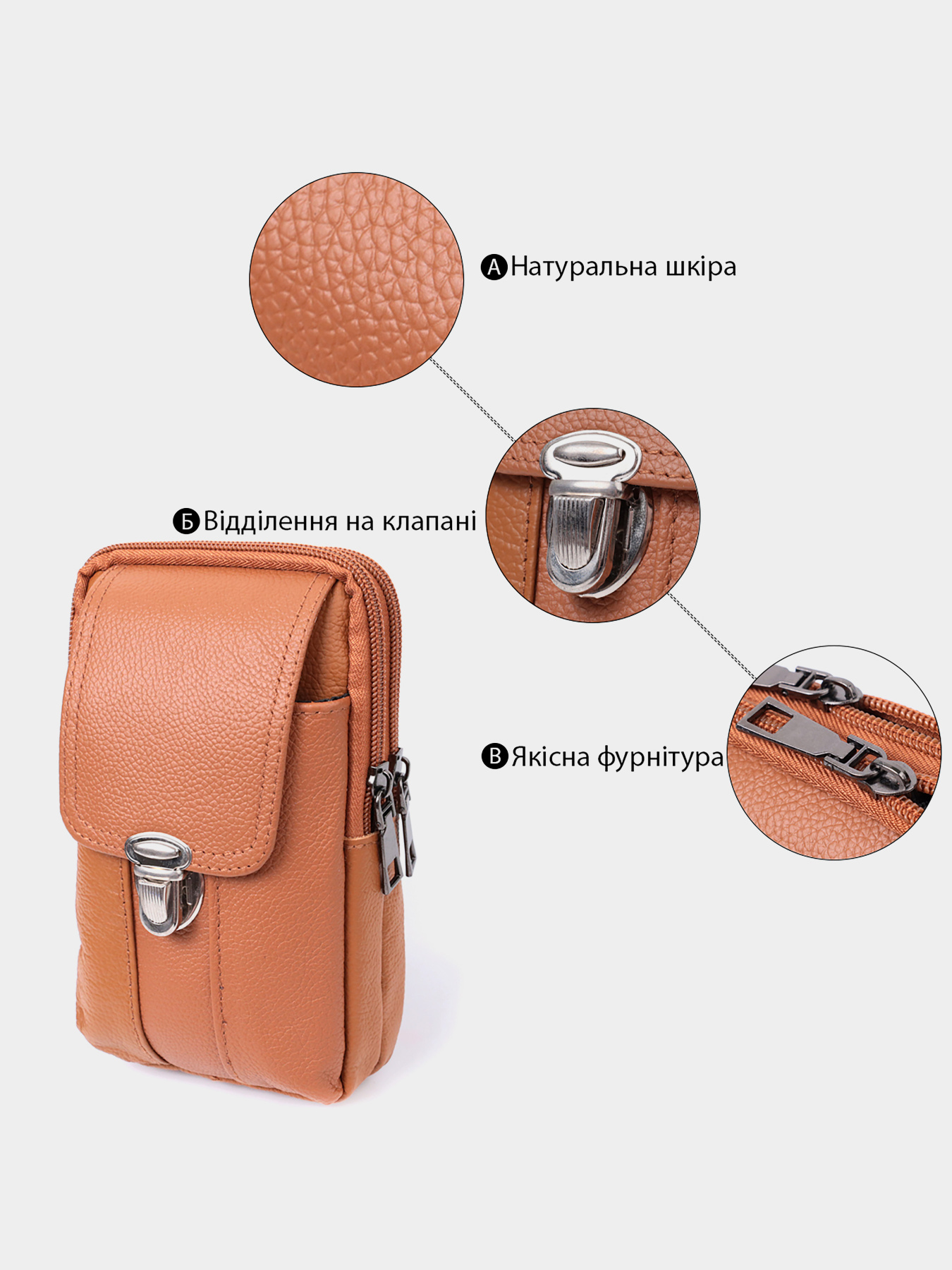 Поясная сумка Vintage модель bag24_22737 Фото