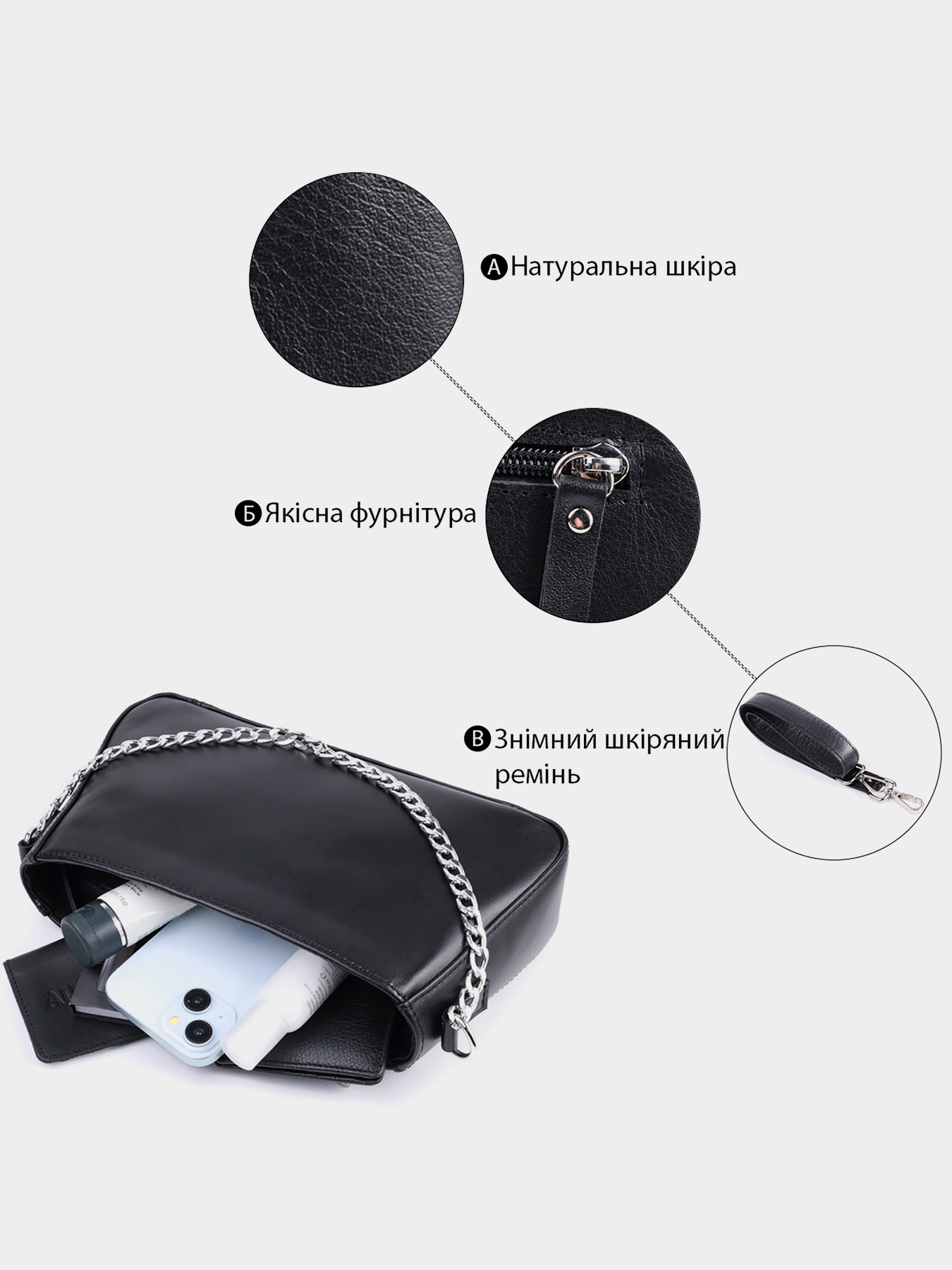 Кросс-боди Shvigel модель bag24_22838 Фото