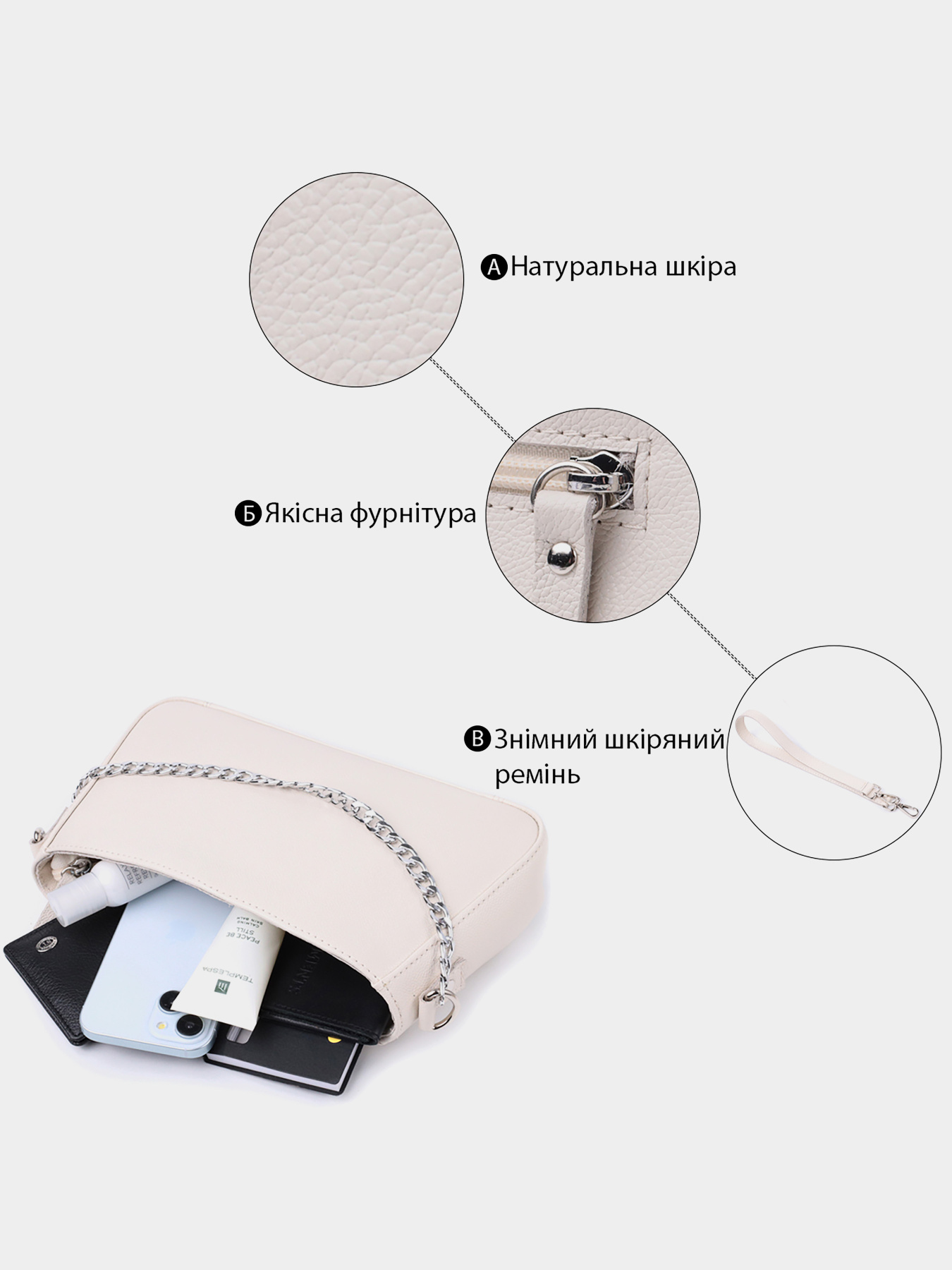 Кросс-боди Shvigel модель bag24_22835 Фото