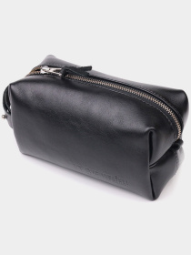 Органайзер-косметичка среднего размера из гладкой кожи на молнии Grande Pelle модель bag24_16764 Фото