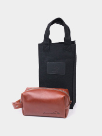 Мужская Органайзер-косметичка среднего размера из гладкой кожи на молнии Сердце GRANDE PELLE  Светло-коричневая Grande Pelle модель bag24_16765 Фото