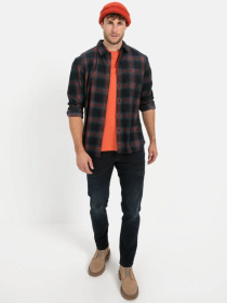 Рубашка повседневная Camel Active модель 409142-4S42-54 Рубашка повседневная Camel Active модель 409142-4S42-54 Фото