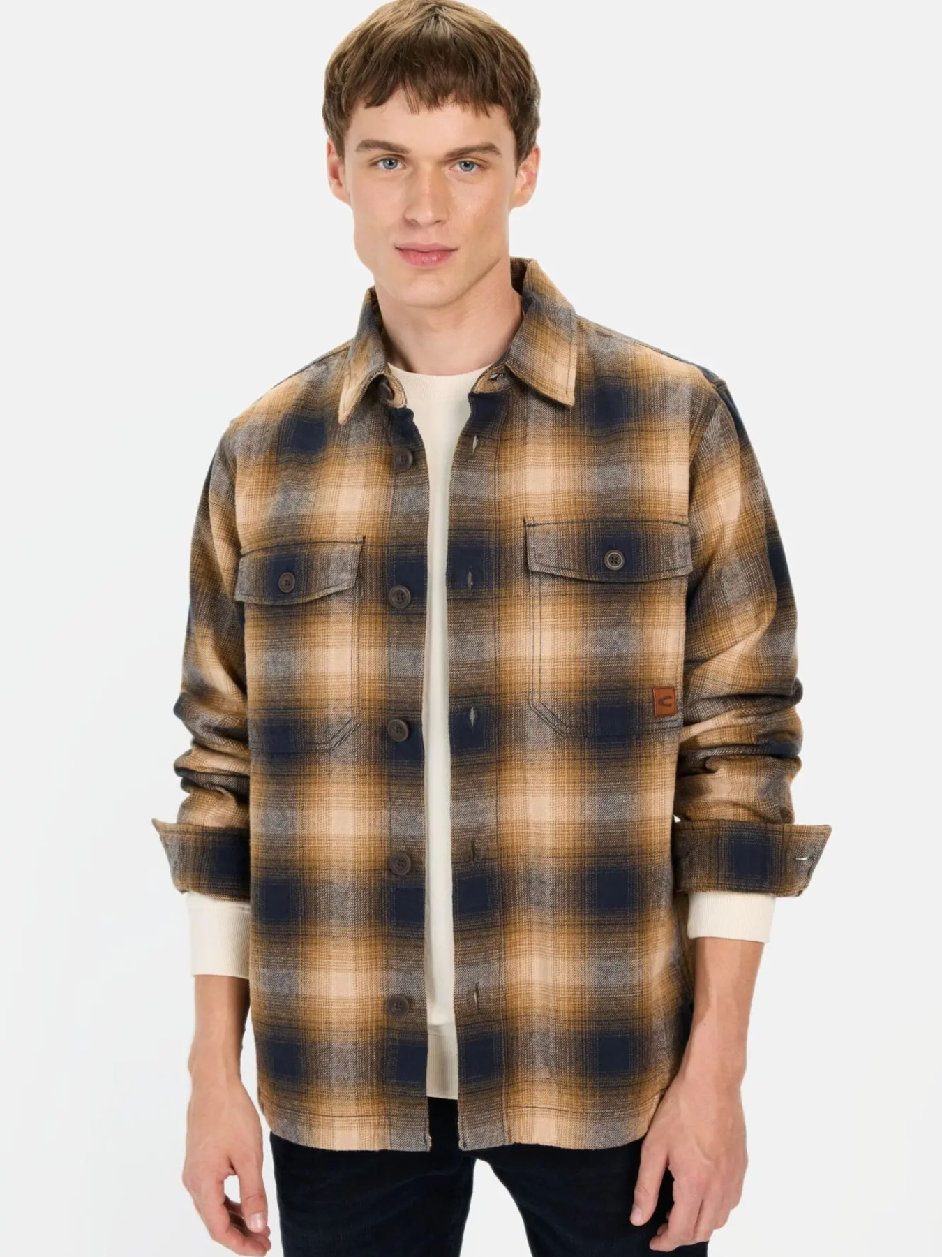 Сорочка повсякденна Camel Active Overshirt модель 409388-4S88-24 Сорочка повсякденна Camel Active Overshirt модель 409388-4S88-24 Фото