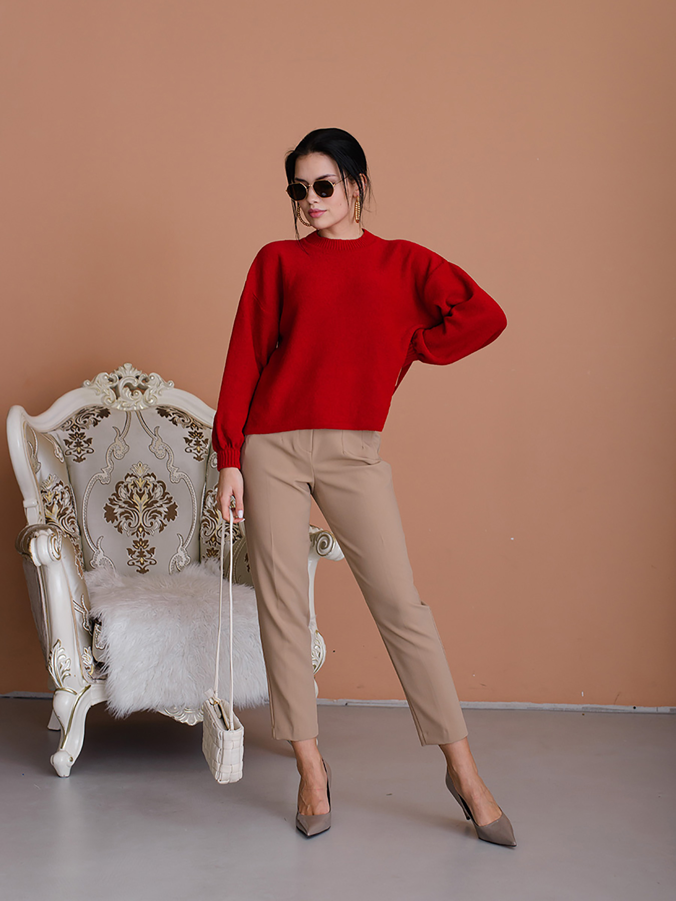 Джемпер SVTR модель 459redWSWTSVTR Фото