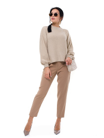 Джемпер SVTR модель 459beigeWSWTSVTR Джемпер SVTR модель 459beigeWSWTSVTR Фото