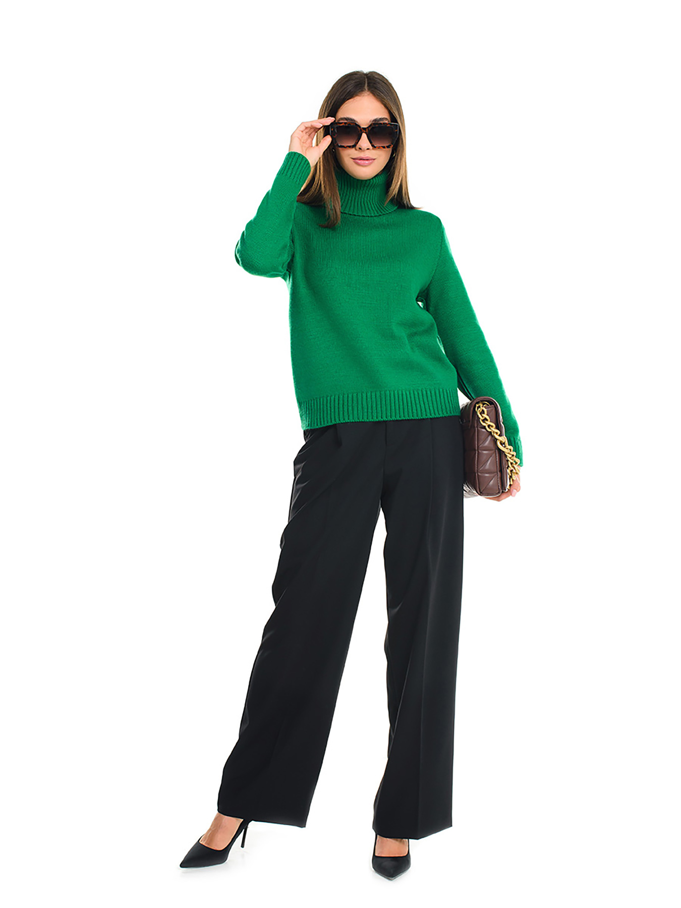 Свитер SVTR модель 440greenWSWTSVTR Фото