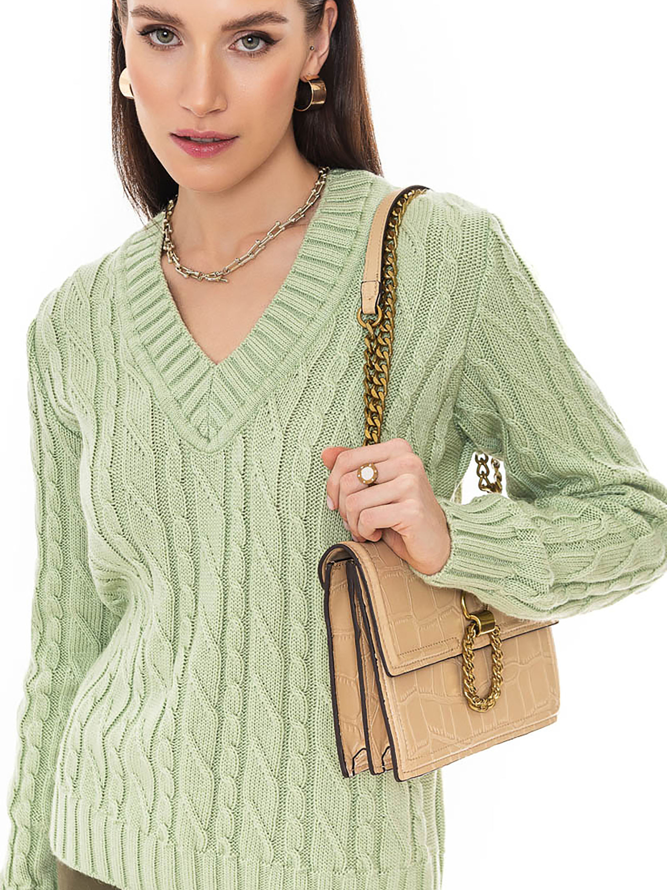 Джемпер SVTR модель 409pistachioWSWTSVTR Фото