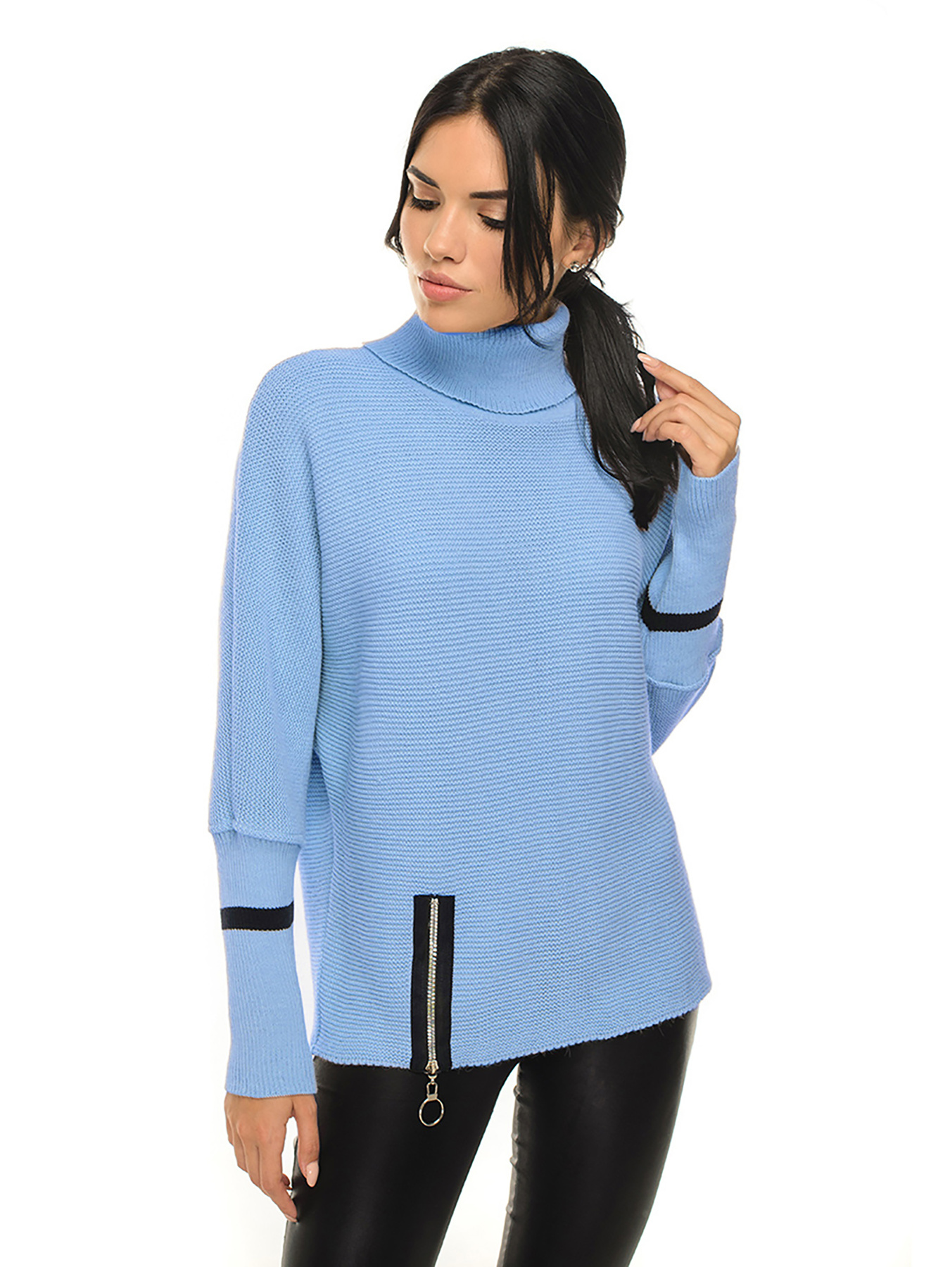 Свитер SVTR модель 4540blueWSWTSVTR Фото