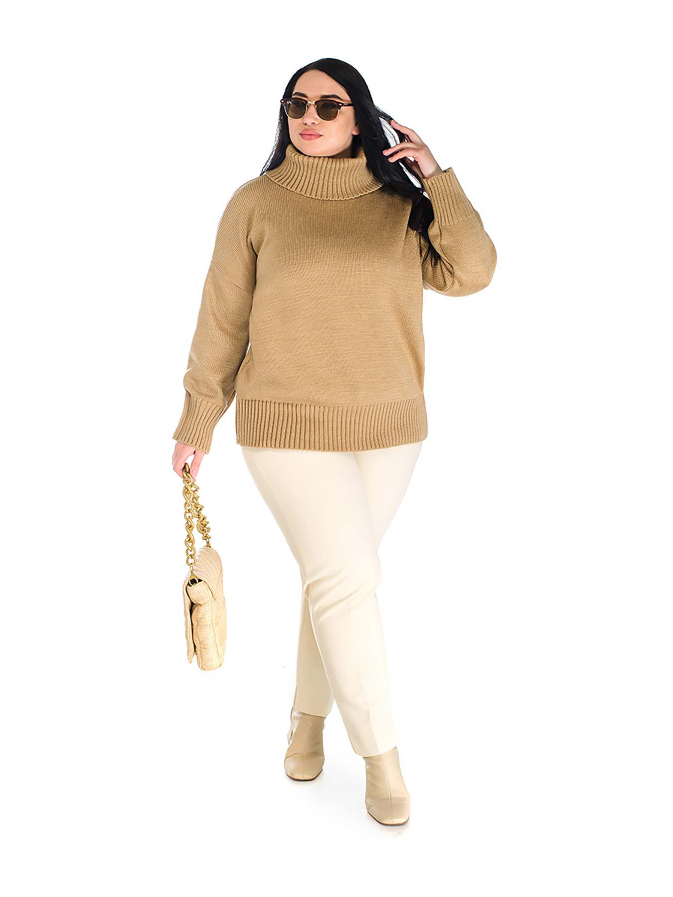 Светр SVTR модель 4435beigeWSWTSVTR Светр SVTR модель 4435beigeWSWTSVTR Фото