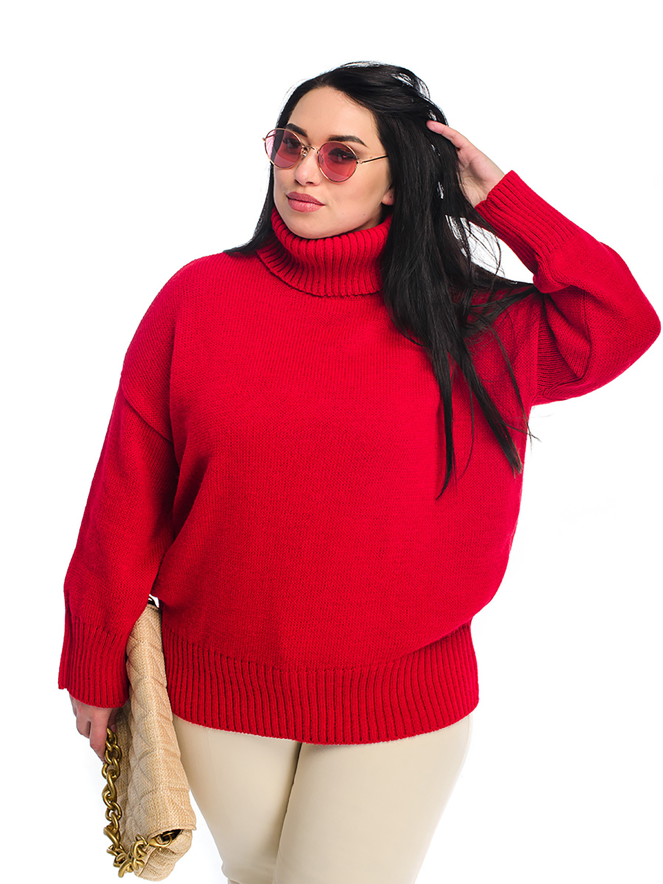 Свитер SVTR модель 4435redWSWTSVTR Фото