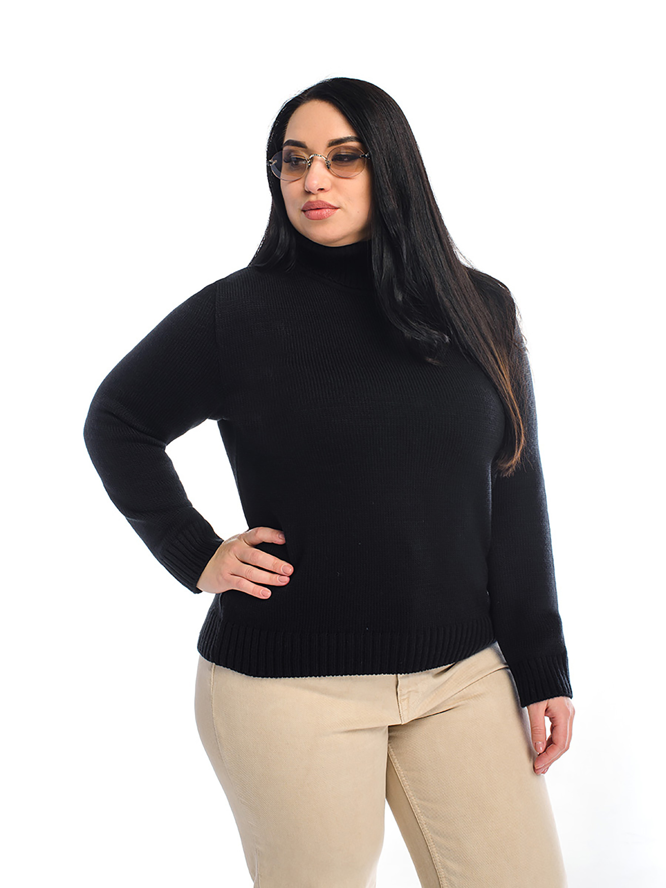 Свитер SVTR модель 4440blackWSWTSVTR Фото