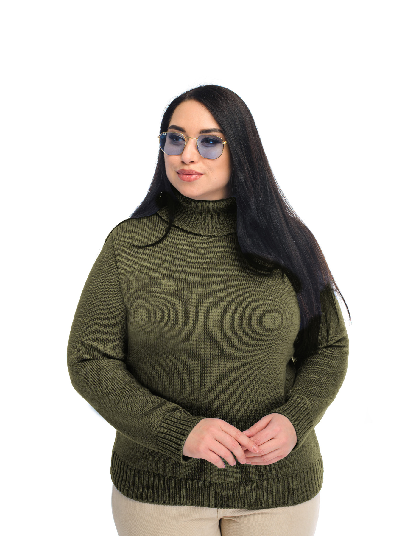 Свитер SVTR модель 4440khakiWSWTSVTR Фото