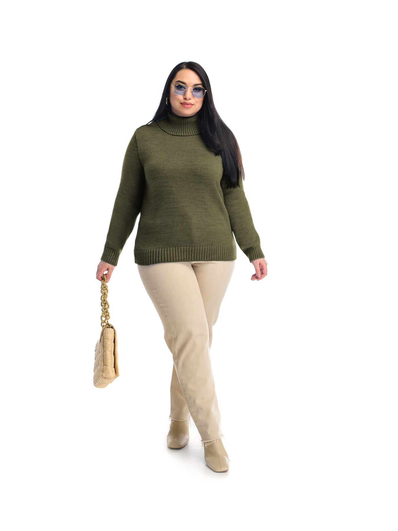 Свитер SVTR модель 4440khakiWSWTSVTR Фото