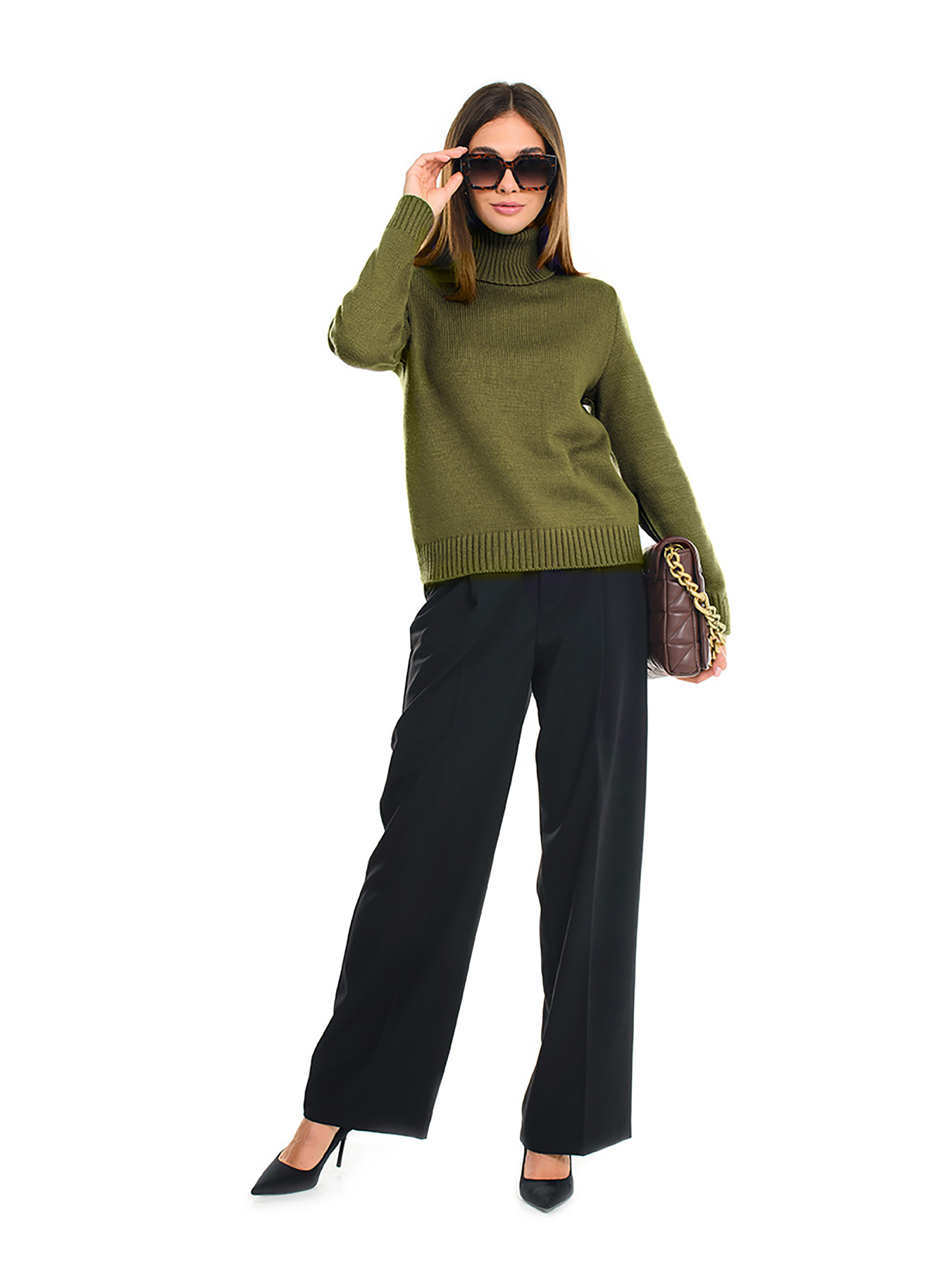 Светр SVTR модель 440khakiWSWTSVTR Светр SVTR модель 440khakiWSWTSVTR Фото