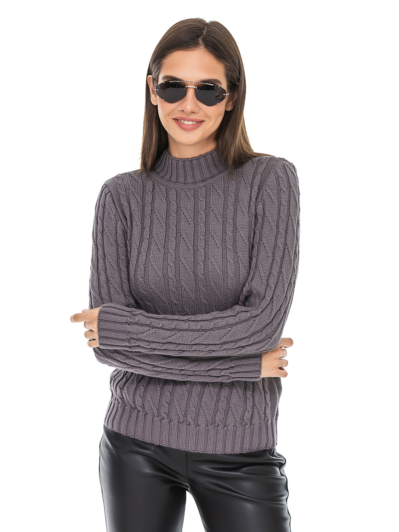 Светр SVTR модель 414grayWSWTSVTR Светр SVTR модель 414grayWSWTSVTR Фото