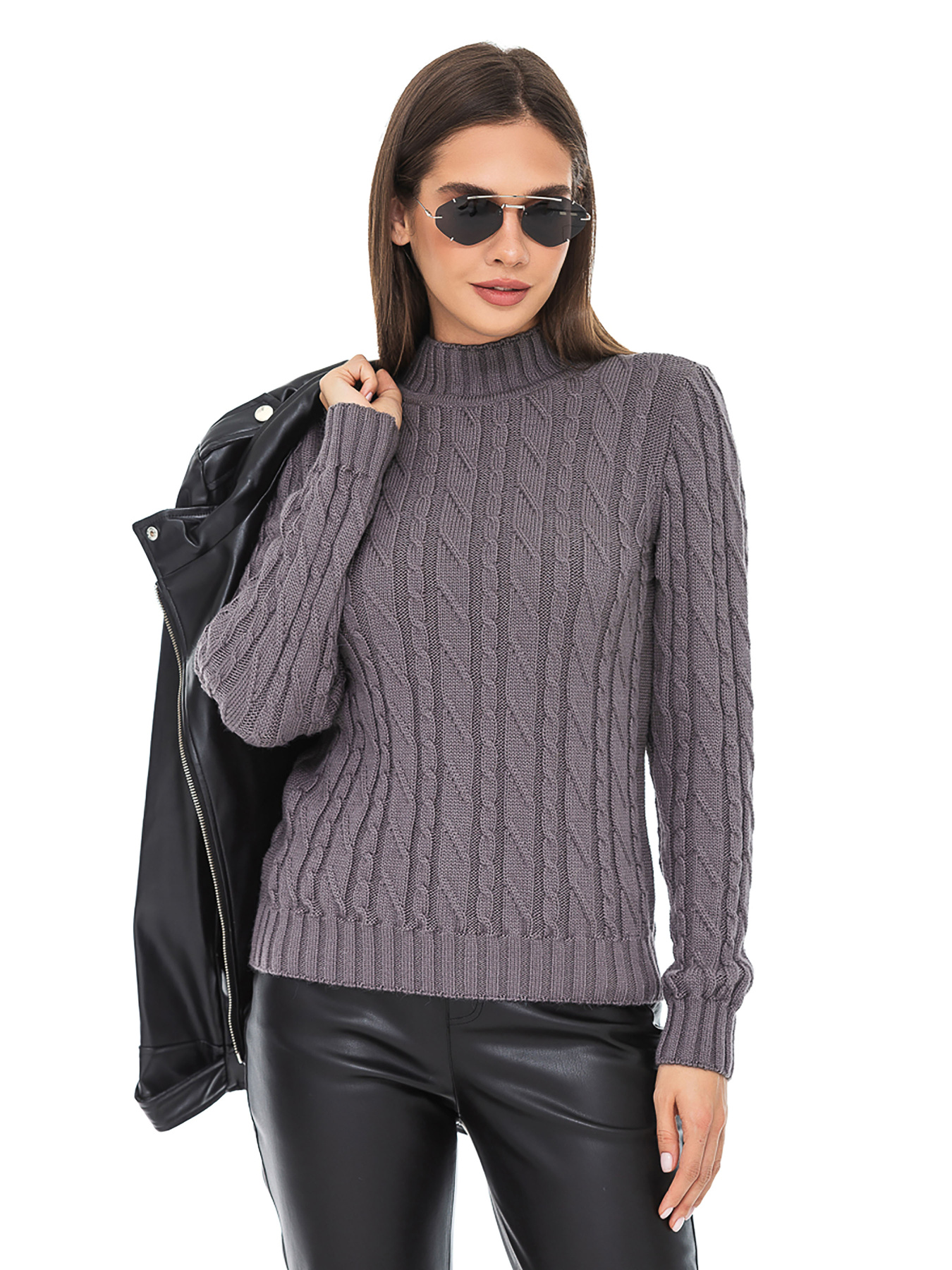 Светр SVTR модель 414grayWSWTSVTR Светр SVTR модель 414grayWSWTSVTR Фото