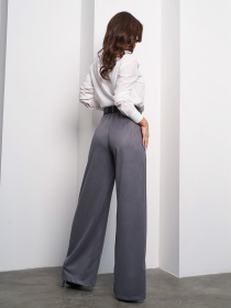 Брюки палаццо ISSA Plus модель 14995_серый Фото