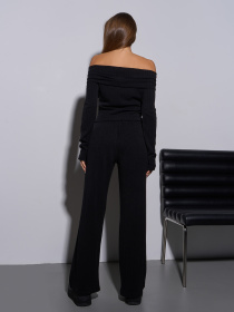 Повседневный костюм ISSA Plus модель SA-590_черный Фото