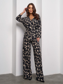 Повсякденний костюм ISSA Plus модель 15000_черный Фото