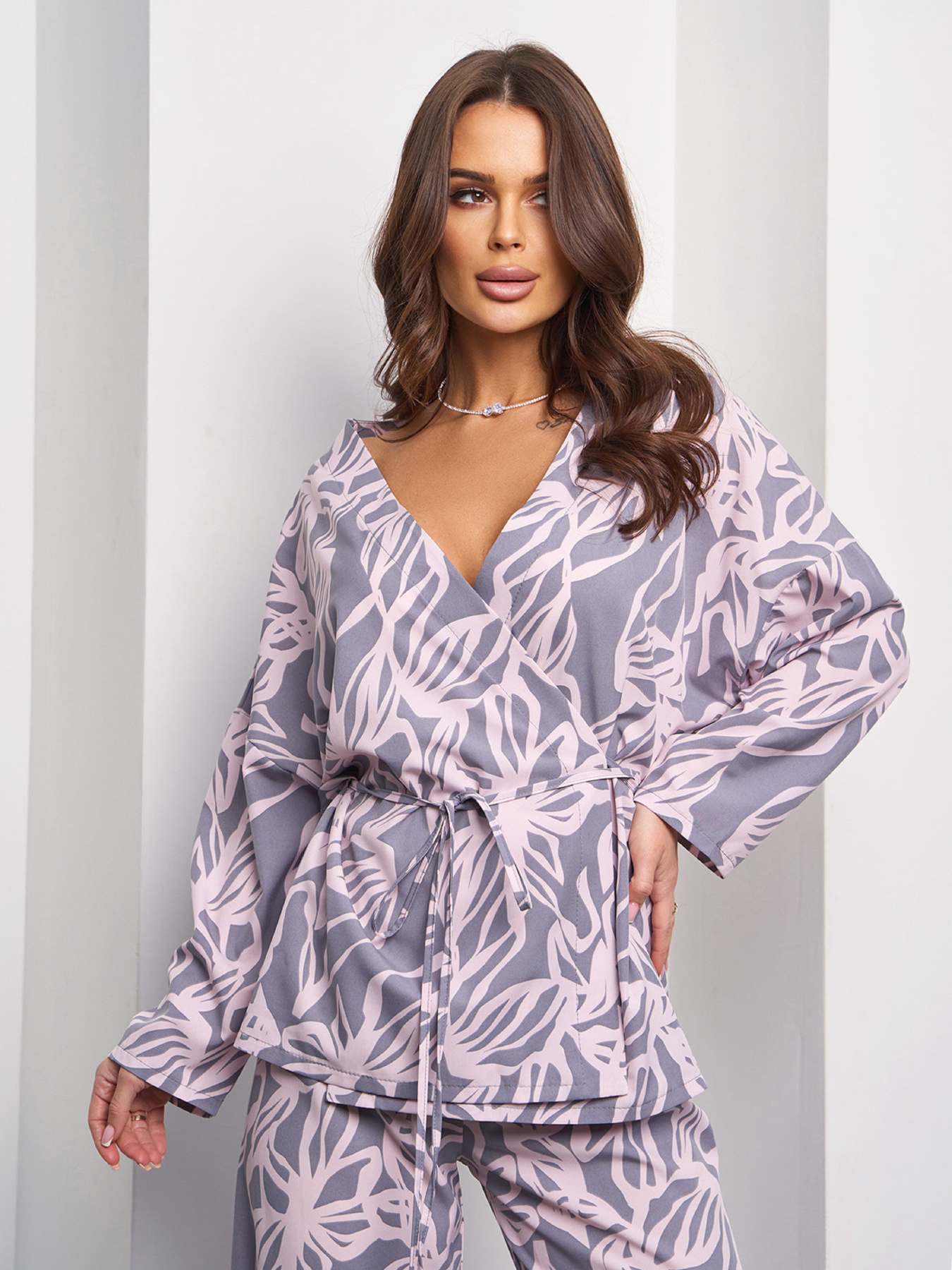 Костюм ISSA Plus модель 15003_серый Фото