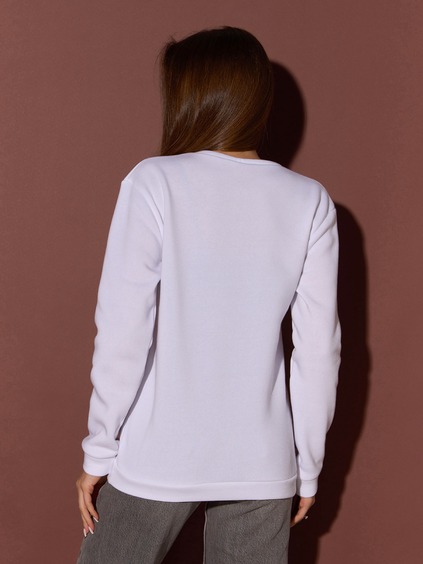 Свитшот ISSA Plus модель 14892_белый Свитшот ISSA Plus модель 14892_белый Фото