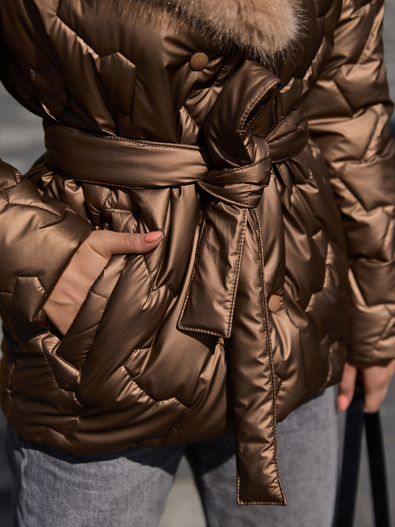 Куртки MilaNova модель Куртка К-328 кап кемел Фото