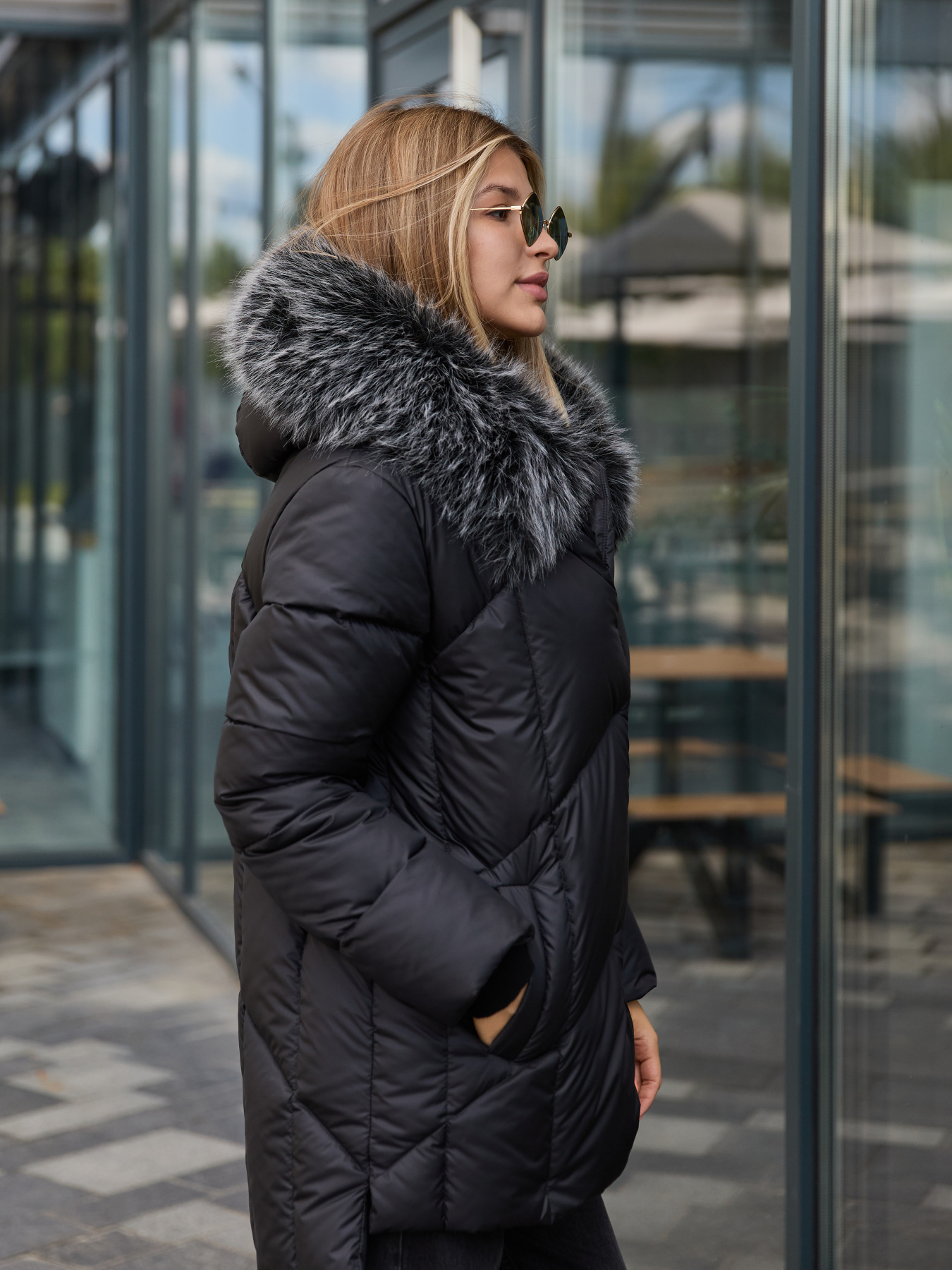 Куртки и дубленки MilaNova модель Куртка К-344 черный Фото