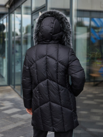 Куртки и дубленки MilaNova модель Куртка К-344 черный Фото