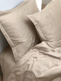 Підковдра лате з вишитими півоніями Cozy модель 8009444 Фото