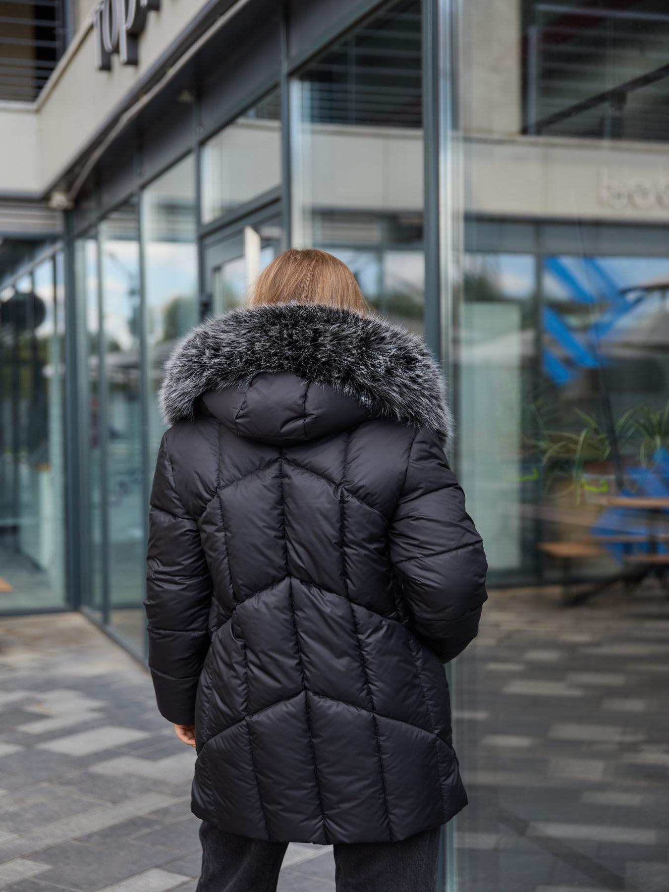 Пуховик MilaNova модель Куртка К-329 черный Фото