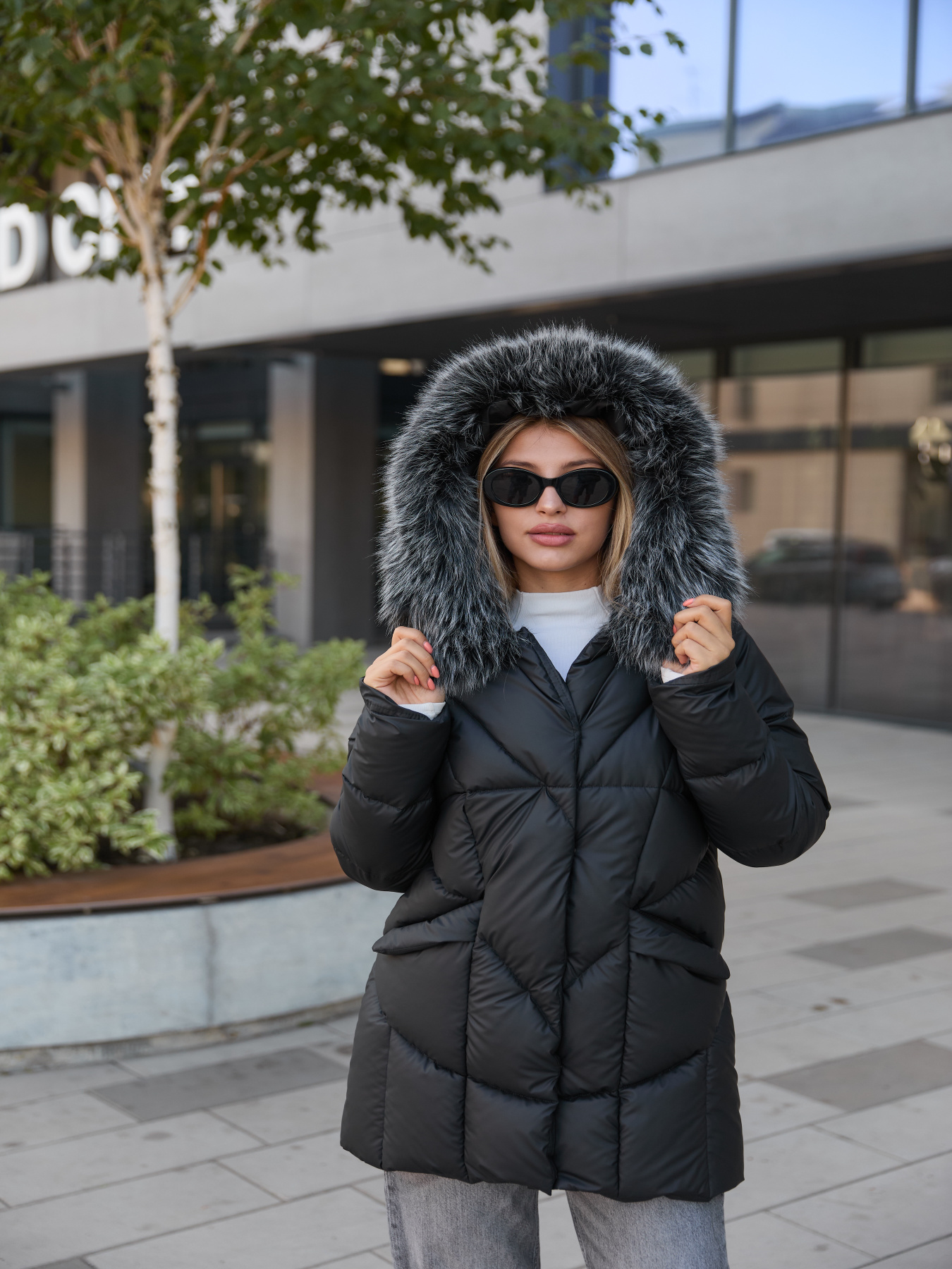 Пуховик MilaNova модель Куртка К-329 черный Фото