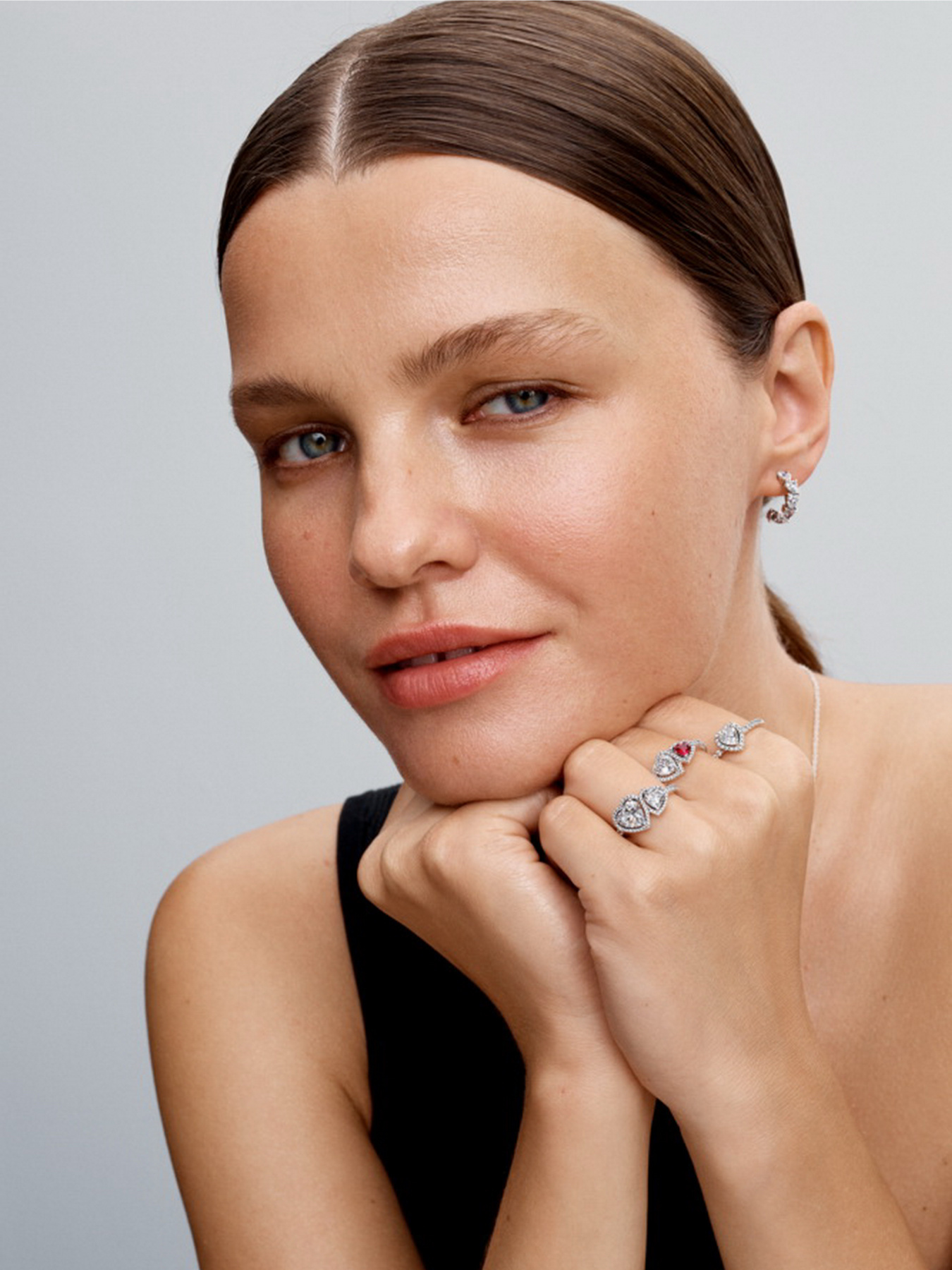 Кольца PANDORA модель 193659C01 Фото