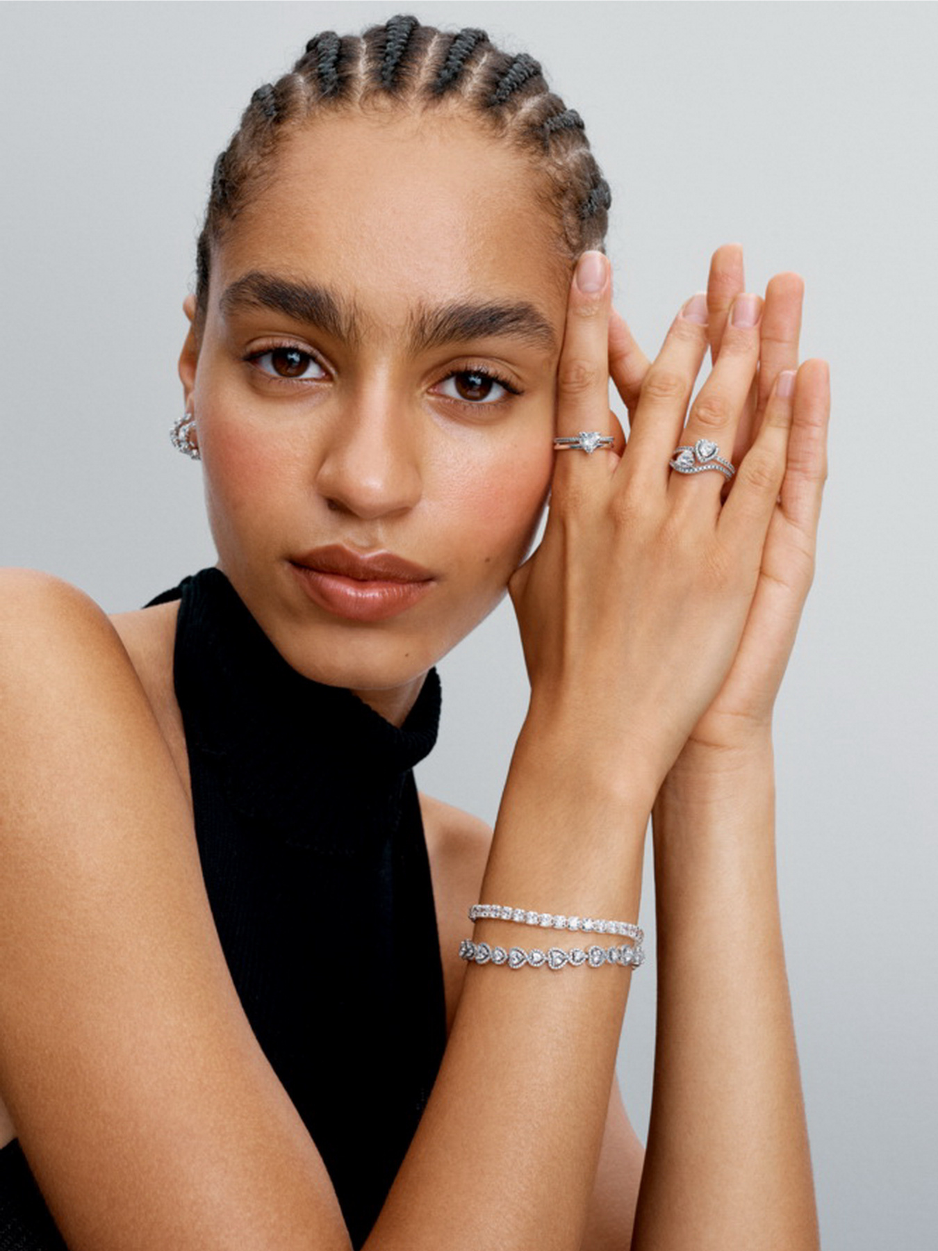 Каблучки PANDORA модель 193661C01 Фото