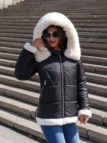 Куртки и дубленки MilaNova модель Куртка К-291 черный Фото