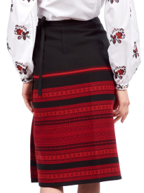 Юбка миди Едельвіка модель 95-12-00black Фото