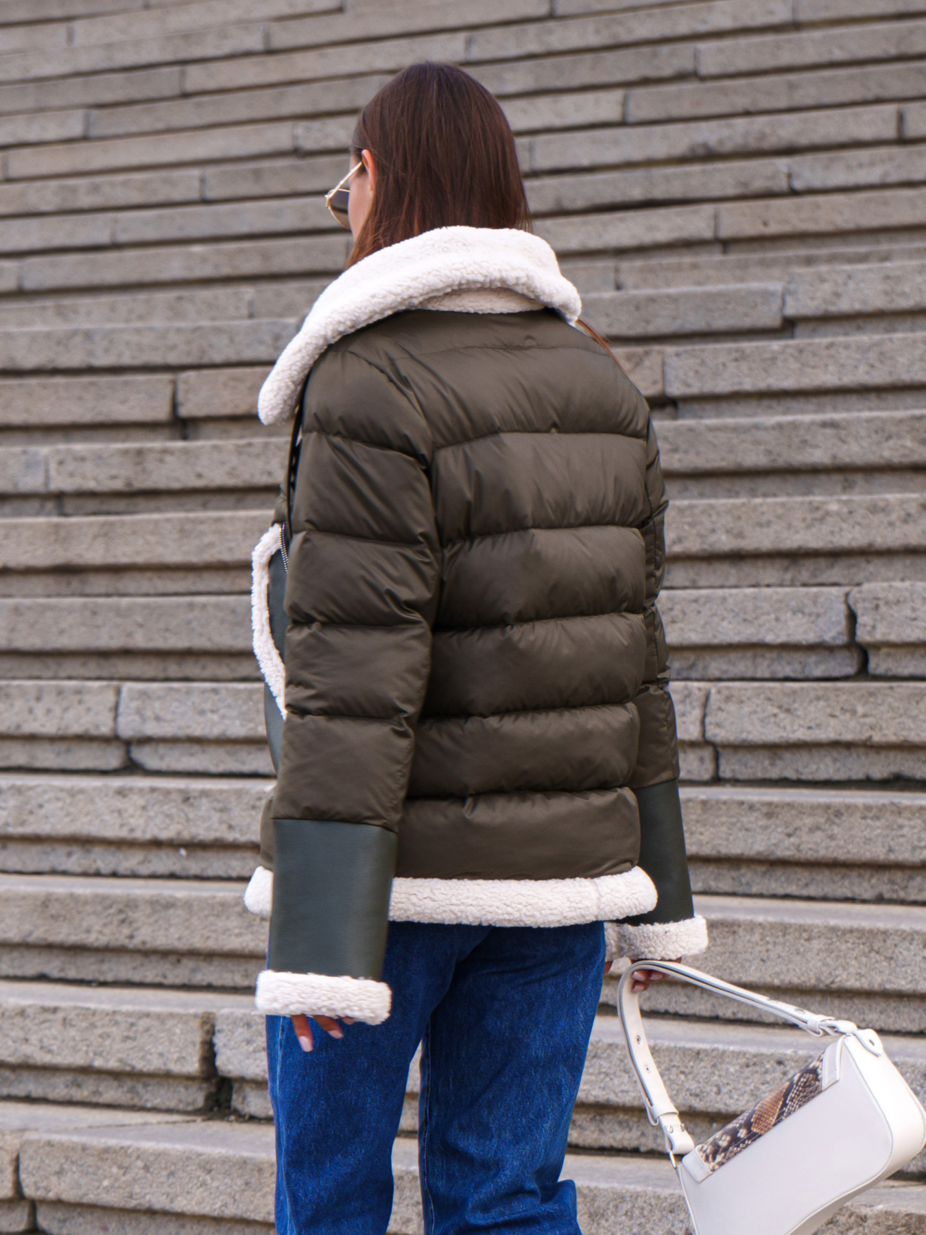 Пуховик MilaNova модель Куртка К-287 хаки Фото