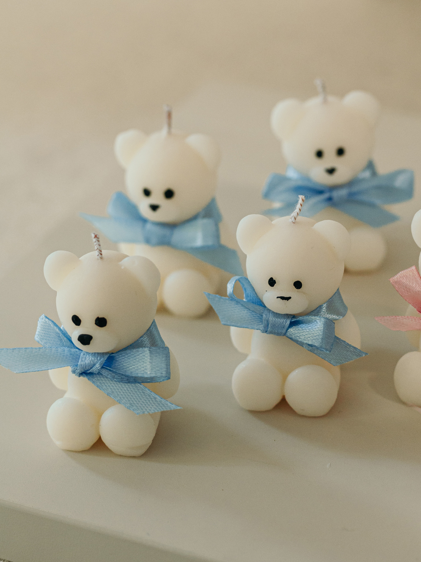 Фигурная ароматическая свеча "Мишка мини" из натурального оливкового воска Candle Design модель 140.2003 Фото