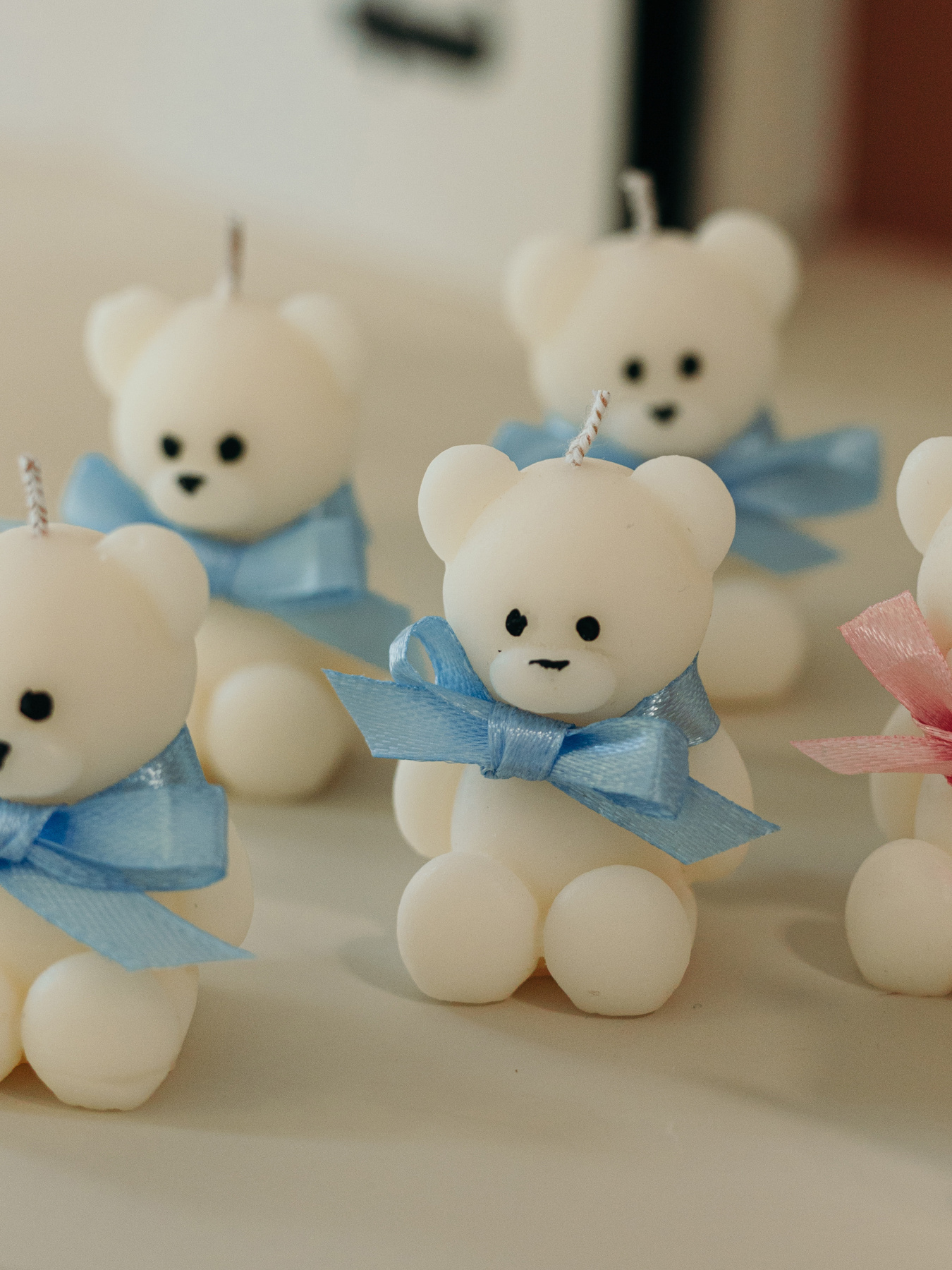 Фигурная ароматическая свеча "Мишка мини" из натурального оливкового воска Candle Design модель 140.2003 Фото