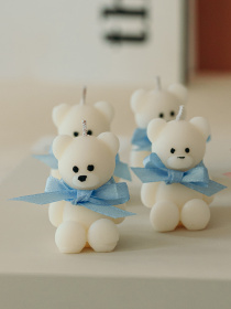 Фігурна ароматична свічка "Ведмедик міні" з натурального оливкового воску Candle Design модель 140.2003 Фігурна ароматична свічка "Ведмедик міні" з натурального оливкового воску Candle Design модель 140.2003 Фото