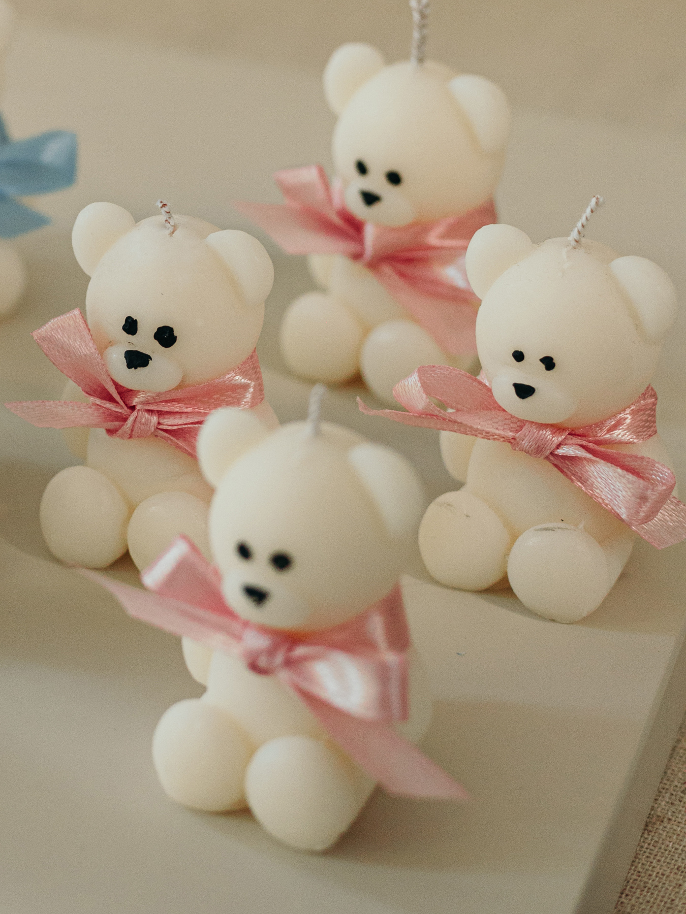 Фигурная ароматическая свеча "Мишка мини" из натурального оливкового воска Candle Design модель 140.2003/1 Фото